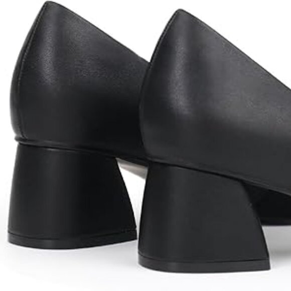 Womens Size 9.5 Loafers Orthopedic Dress Shoes Minimalist Black Office - Picture 7 of 12